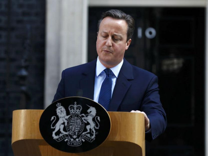 El resultado del referendo llevó al primer ministro David Cameron a anunciar su renuncia. Foto: Reuters