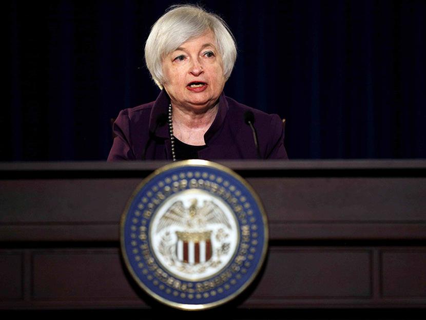 Los inversionistas no terminaron de descifrar cuándo subirán las tasas de interés en Estados Unidos tras comentarios de funcionarios de la Reserva Federal, entre ellos su presidenta, Janet Yellen. Foto: Reuters