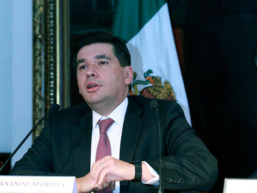Aportela presentó su renuncia luego de que Enrique Peña Nieto aceptara la renuncia de Luis Videgaray Caso a la Secretaría de Hacienda. Foto: Cuartoscuro