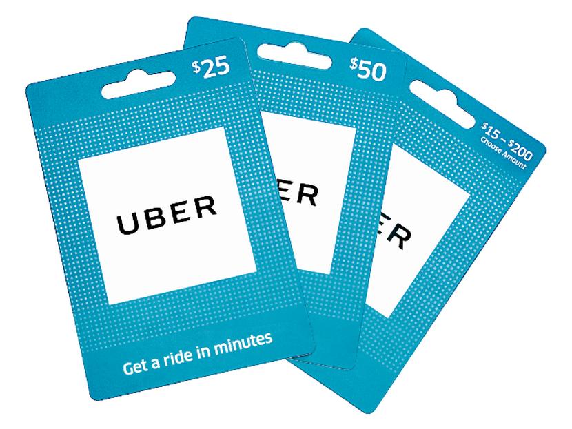 Se espera que para la próxima temporada de fiestas de fin de año Uber comience a vender tarjetas de regalo. Foto: Uber.