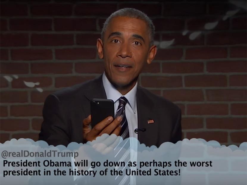 Obama lanzó una respuesta directa contra Trump. Imagen: YouTube