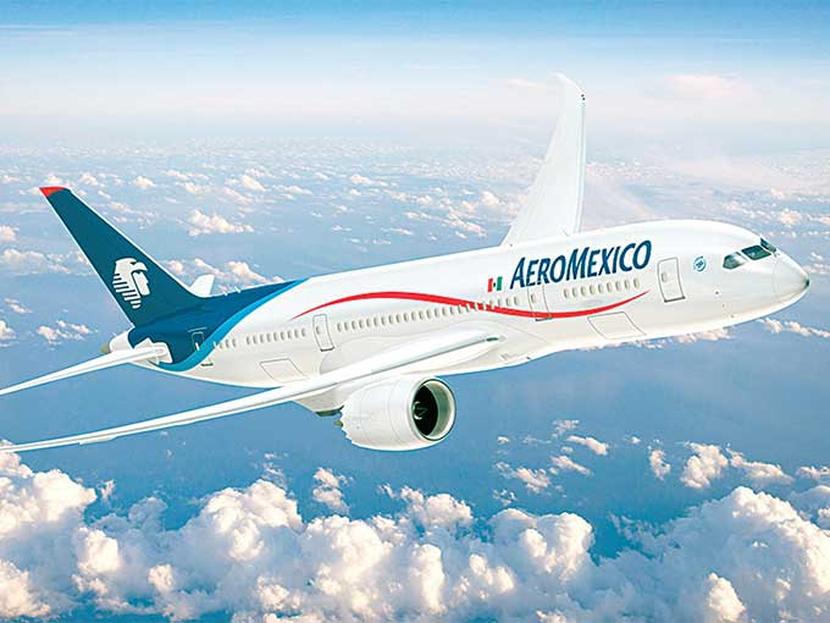 Aeroméxico también notificó ayer que a partir del 1 de junio del siguiente año operará un vuelo entre México y Calgary, Canadá. Foto: Especial
