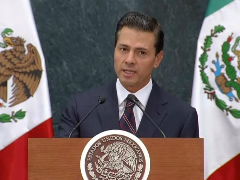 Peña dijo que México buscará que se mantenga el esquema de libre comercio en Norteamérica. Foto: YouTube.