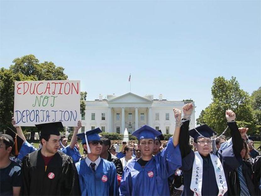 Meade aclaró que la deportación de dreamers no es un objetivo central de la política migratoria de Estados Unidos, y que, en caso de que se dé, no será inmediata ni masiva,. Foto:  Archivo Reuters