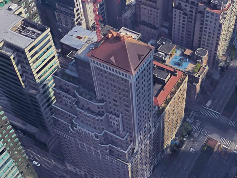 El lujoso penthouse en Nueva York que Donald Trump no ha podido vender. Foto: Google Maps.