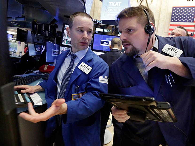 El Promedio Industrial Dow Jones perdió 6.71 puntos, o un 0.03%, a 20,661.30 puntos. Foto: AP