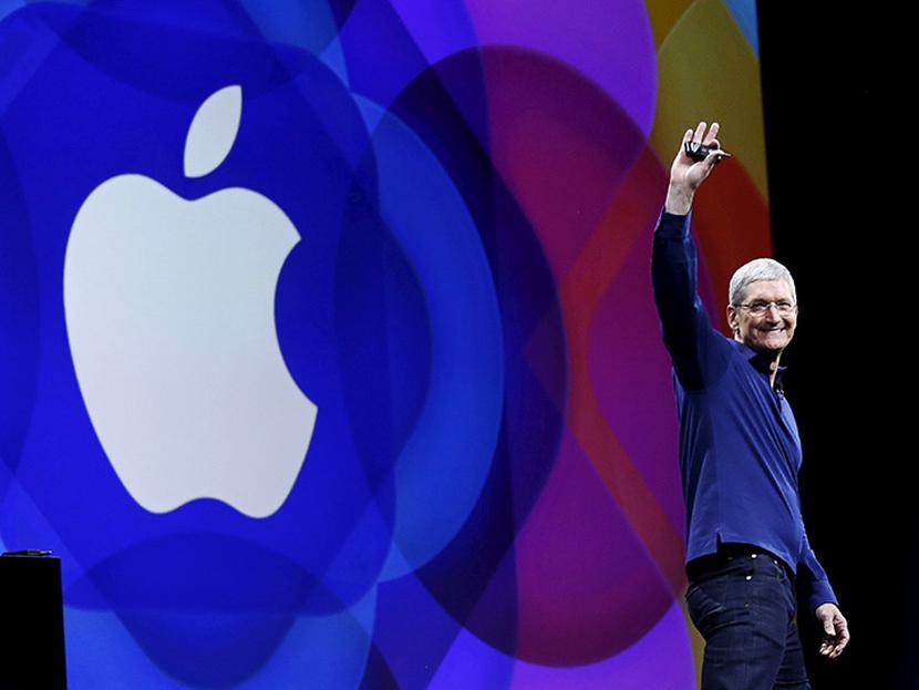 Apple cerró la jornada con un valor de mercado superior a los 800,000 millones de dólares. Foto: Reuters 