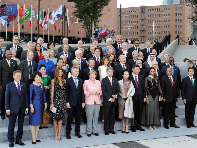 Los mandatarios de las 20 economías más grandes del planeta se reunieron este viernes. Foto: Reuters.