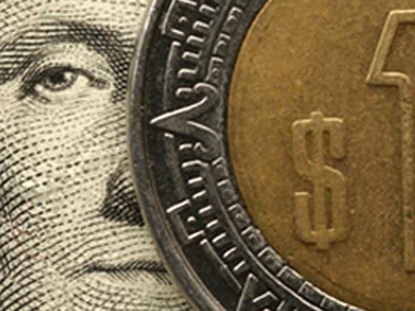 El peso se apreció mas de 15% contra la moneda estadounidense. Foto: Archivo