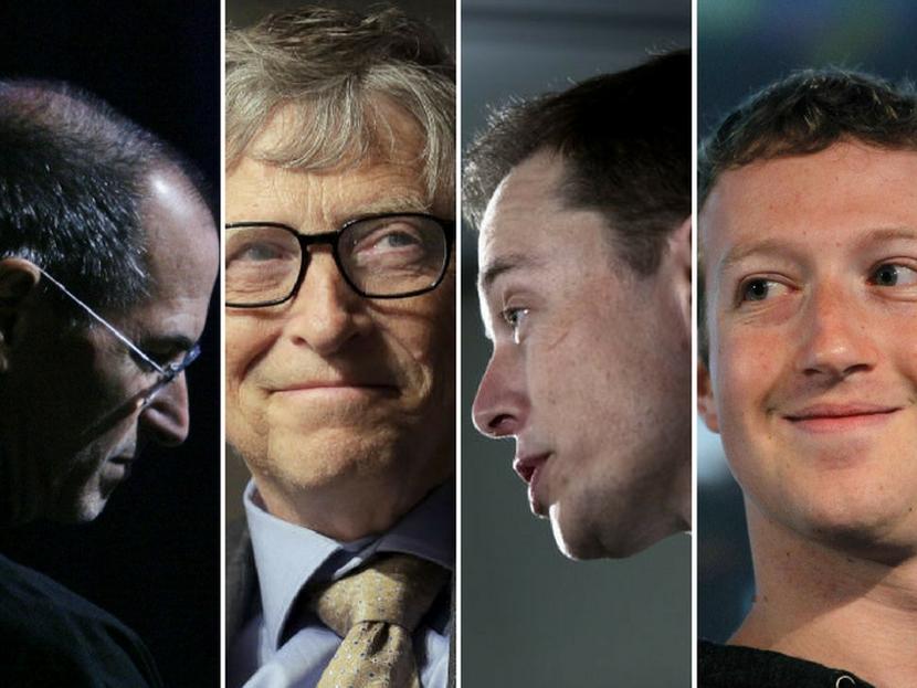 Cuatro de los empresarios más importantes de la época comparten sus secretos. Foto: Archivo