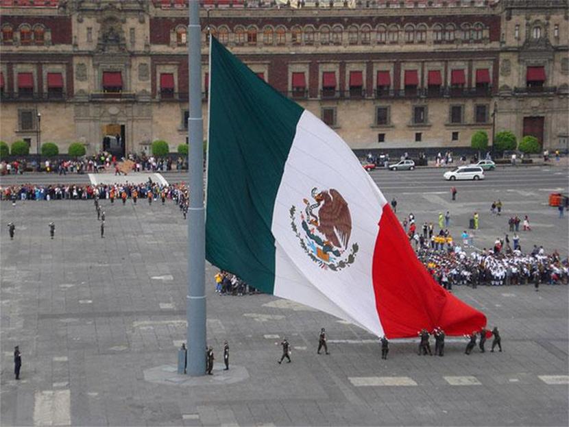 La Bandera de México ganó en 2018 el concurso de 'La bandera más bonita del mundo' con 901,627 puntos. Foto: Cuartoscuro
