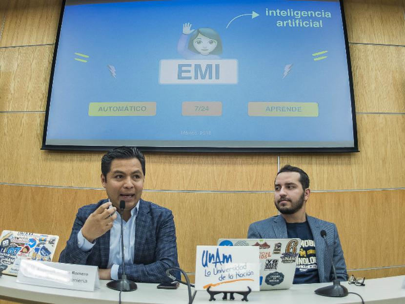 UNAM desarrolla la primera inteligencia artificial en el mundo que responde dudas sobre las elecciones. Foto: DGCS.