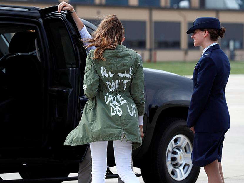 El viaje a Texas fue la aparición pública más destacada que Melania Trump había realizado desde que se sometió a un procedimiento quirúrgico por una afección renal el 14 de mayo. Foto: Reuters
