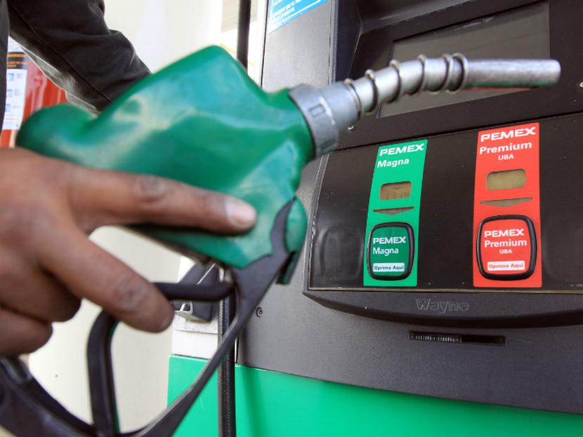 El precio de la gasolina Magna, que en promedio fue de 18.30 pesos por litro durante la primera quincena de julio de 2018. Foto: Archivo