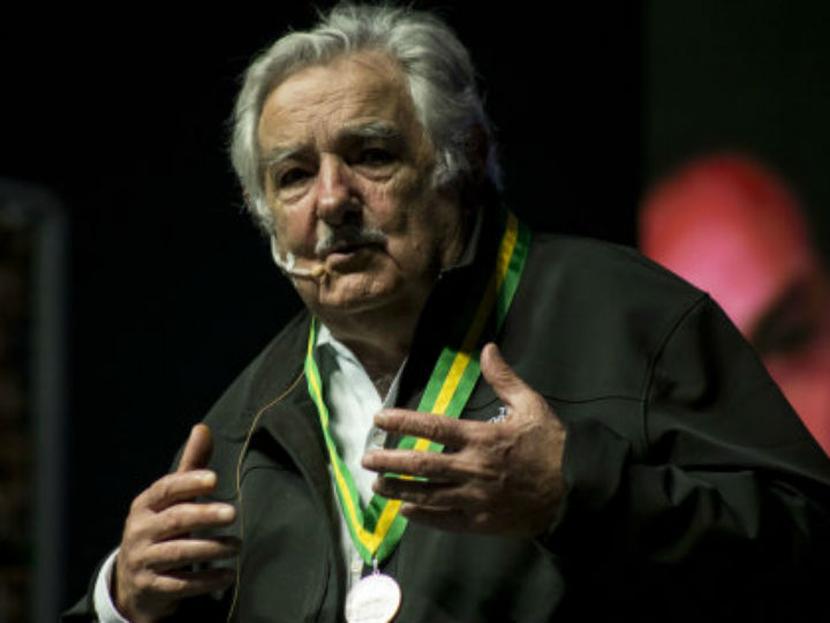 El expresidente uruguayo Pepe Mujica enseña su filosofía de una existencia alejada del consumismo. Foto: Cuartoscuro