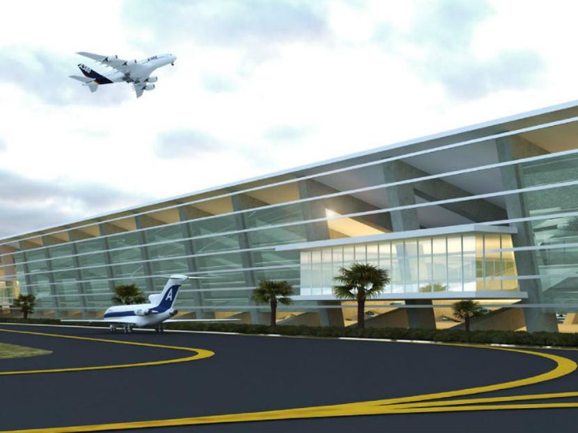 La propuesta de un aeropuerto en la base militar de Santa Lucía tendría un costo de 66 mil 878 millones de pesos. Foto: lopezobrador.org.mx
