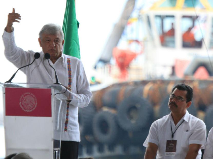 López Obrador apuesta por rescatar Pemex. Foto: Cuartoscuro 
