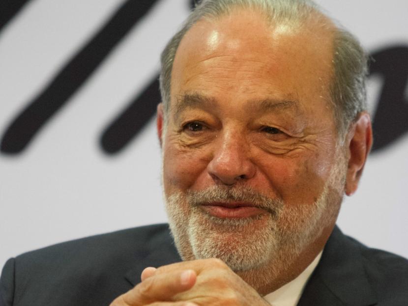 Carlos Slim ocupa el sitio número 7 entre los más acaudalados del planeta, según Forbes. Foto: Cuartoscuro.