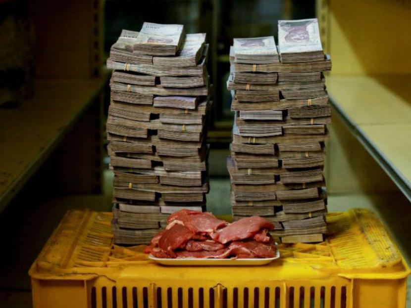 Ante la difícil situación política y económica que enfrenta Venezuela, el Banco Central venezolano (bcv) decidió elevar su oferta monetaria en un 31 por ciento, ¿logrará esto remediar la crisis en Venezuela? Foto: Reuters
