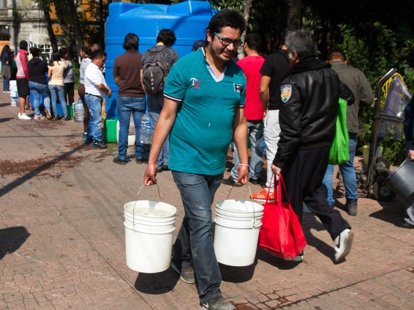 La Ciudad de México podría entrar en una profunda crisis de agua. Foto: Cuartoscuro 