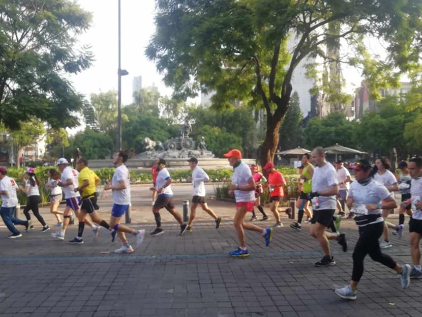 La edición 37 del Maratón de la Ciudad de México reunió a todo tipo de atletas. Foto: Rodolfo Dorantes 