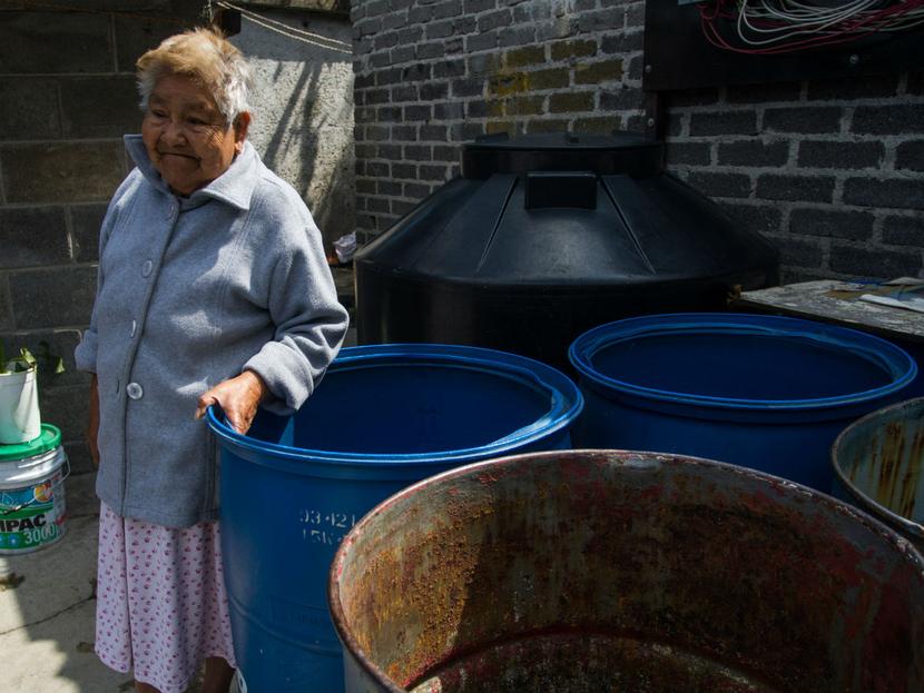 La Ciudad de México continúa enfrentando la problemática de la distribución de agua. Foto: Cuartoscuro 