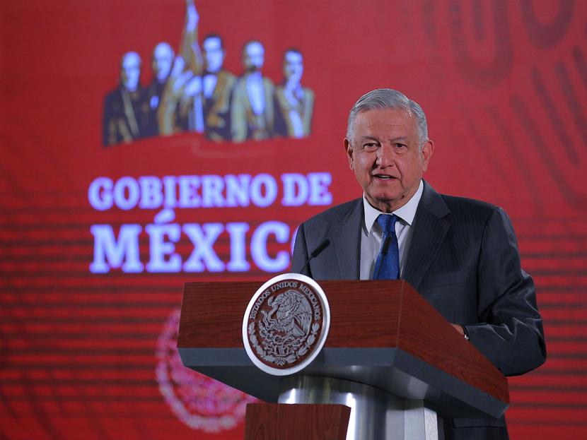 El presidente López Obrador aseguró que la economía de México se mantendrá estable frente al COVID-19 (coronavirus). Foto: Notimex