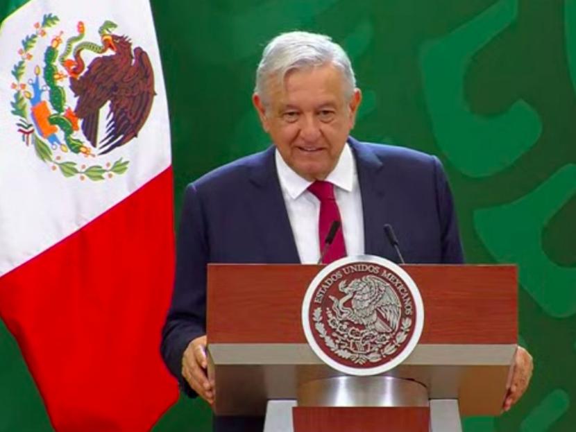 El presidente López Obrador aseguró que ningún paciente de COVID-19 en el país se ha quedado sin atención médica. Foto: *Video de la Conferencia Matutina  