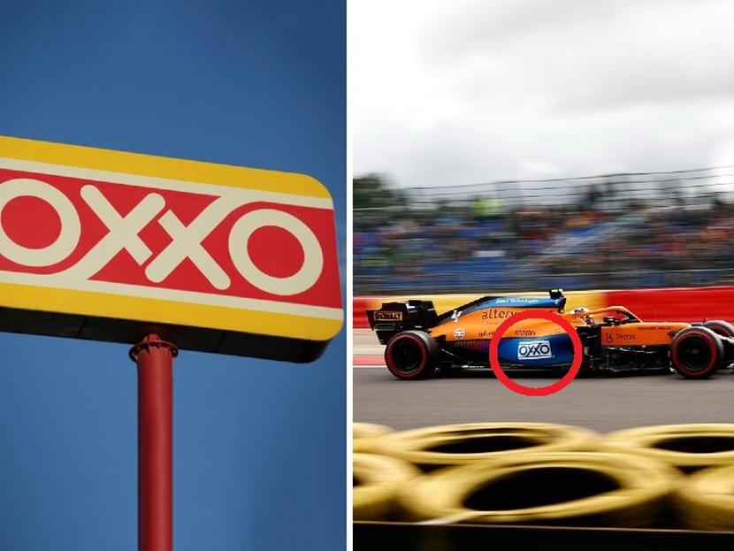 Oxxo aparecerá en el costado derecho de los autos de McLaren durante el Gran Premio de Bélgica. Fotos: Reuters