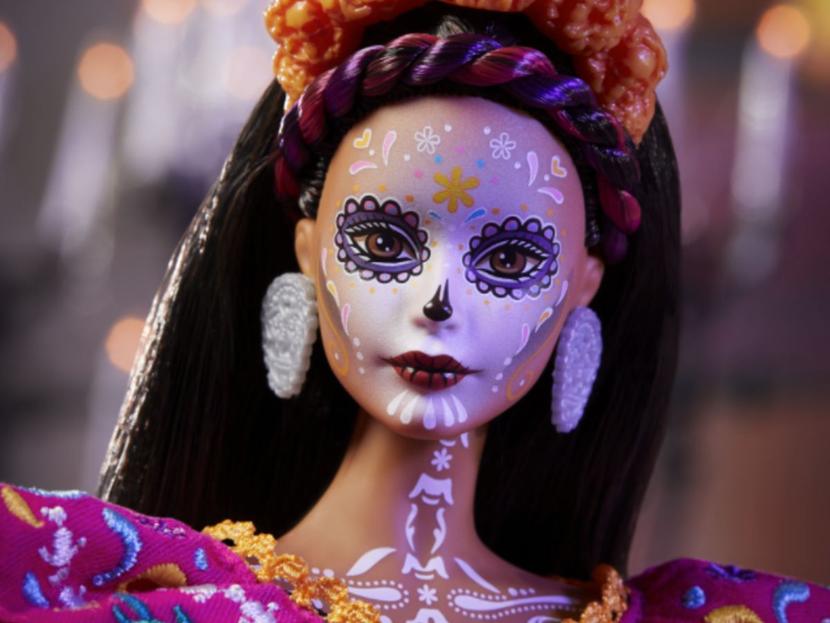 Con un homenaje a México, Barbie regresa este 2021 con su tercera edición para celebrar una de las tradiciones más representativas de México: Día de Muertos. Foto: *Mattel