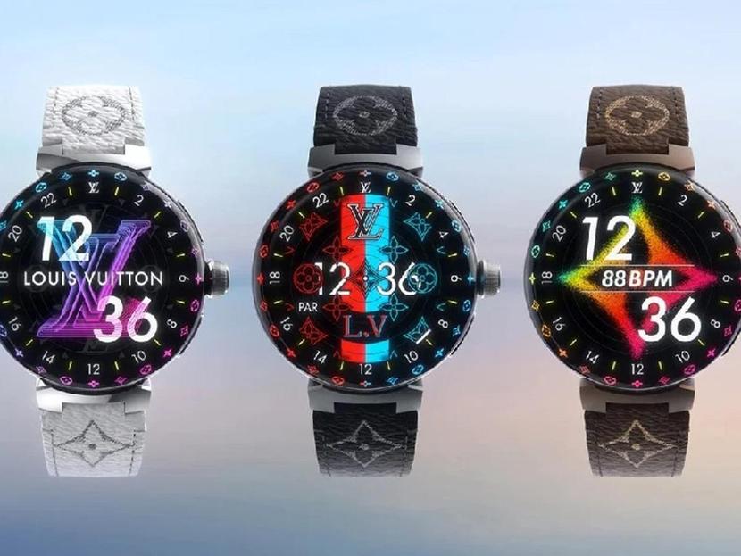 La firma de lujo Louis Vuitton lanza su primer reloj inteligente que no usa el sistema operativo de Google Wear OS. Foto: *Louis Vuitton 