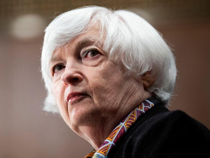 La secretaria del Tesoro de los Estados Unidos, Janet Yellen, advirtió que la economía global podría continuar enfrentando graves obstáculos. Foto: Reuters 