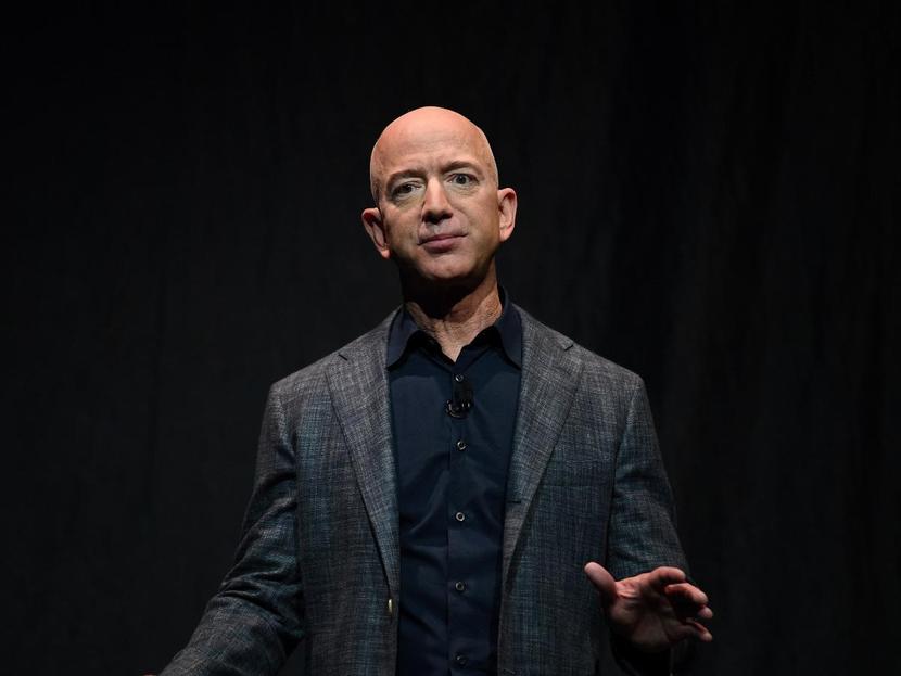 El fundador de Amazon Jeff Bezos 