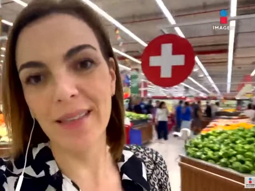 Pamela Cerdeira supermercado Qatar