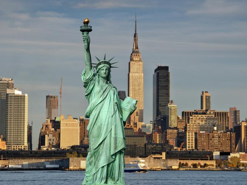 Estatua de la Libertad en Nueva York 