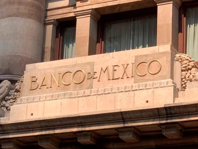 Fachada del Banco de México 