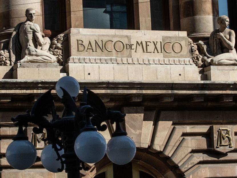 Exterior del Banco de México 