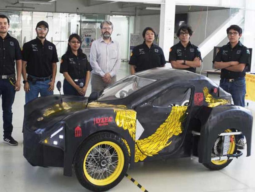 Mictlan, auto eléctrico diseñado por estudiantes de la UNAM.