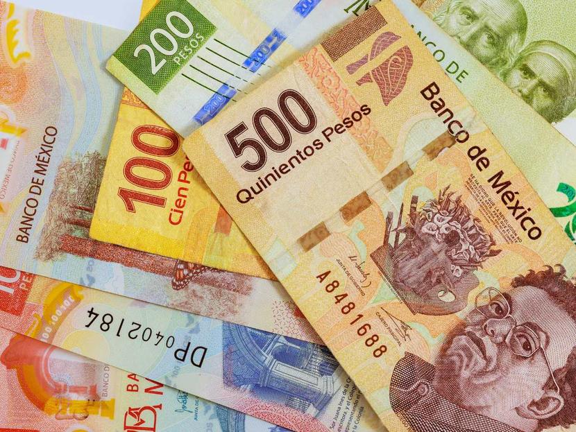 Billetes, dinero de México