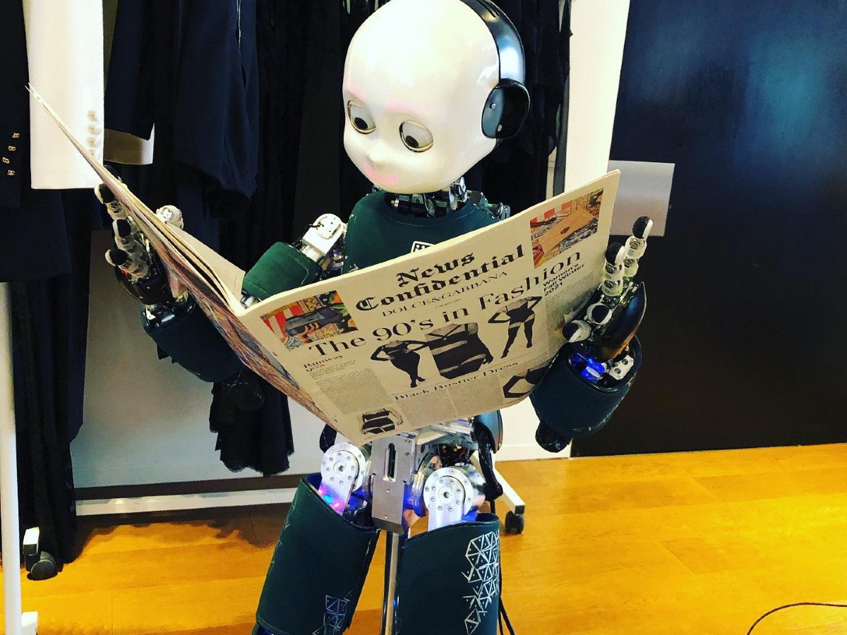 Robot iCub del Istituto Italiano di Tecnologia