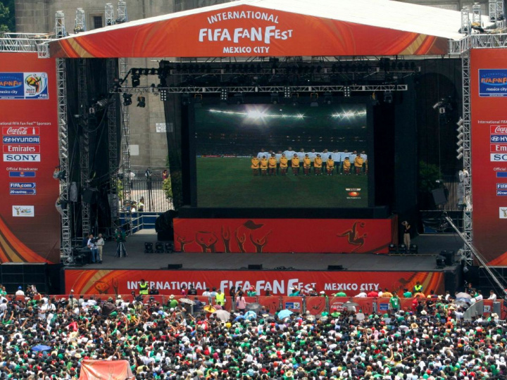 Fifa fan fest en la Ciudad de México