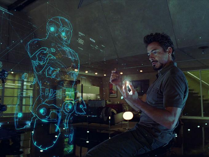 Elon Musk presenta el futuro del diseño al estilo Iron Man. Foto: Marvel