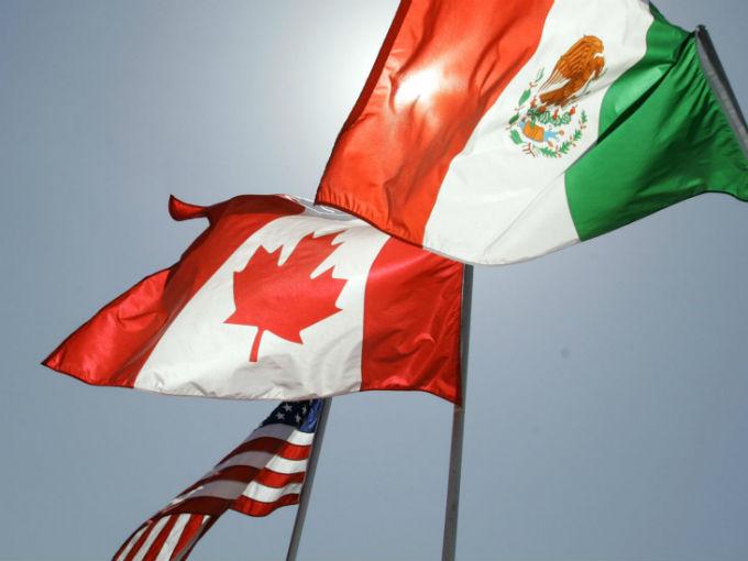 El comercio entre los países miembros del TLC de Norteamérica sumó 1,056 millones de dólares en 2012. Foto: Especial