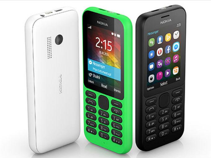 El Nokia 215 estará disponible en los primeros tres meses del año en economías que permita aumentar la conectividad. Foto: Microsoft
