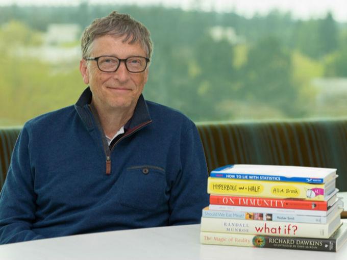 Bill Gates ha compartido algunos de sus libros favoritos a través de su blog. Foto: Especial