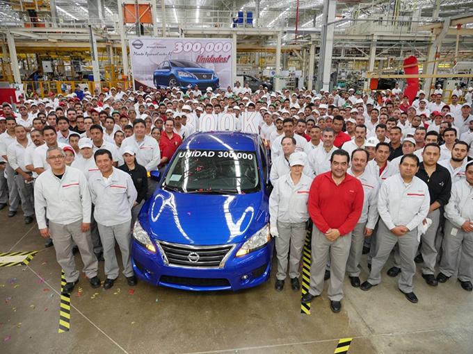  Nissan marca récord de producción en planta de Aguascalientes | Dinero en  Imagen