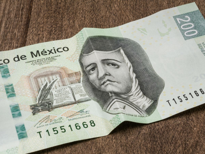 Billete 200 pesos Sor Juana
