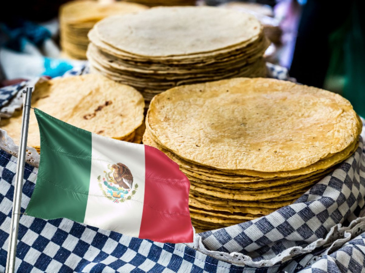 ¡Viva México! La tortilla mexicana se corona como el pan más popular del mundo. Foto: iStock.