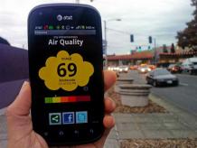 a idea surgió a partir del esfuerzo de las autoridades de la ciudad de San Diego, California por llevar un registro de la calidad aérea. Foto: FastCompany