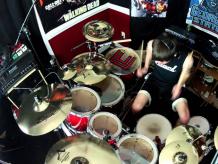 Casey Cooper es un baterista con más de un millón de seguidores en YouTube.  Foto: Youtube